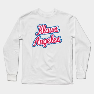 Klaws Angeles - White Long Sleeve T-Shirt